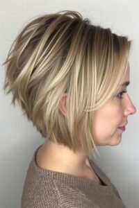 43 Stunning Layered Stacked Bob Haircuts for 2025 – Fashion Trend Hacks