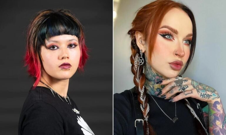 35 Short Goth Haircuts Ideas 2024