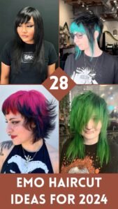 28 Bold and Unique Emo Haircut Ideas 2024 – Fashion Trend Hacks