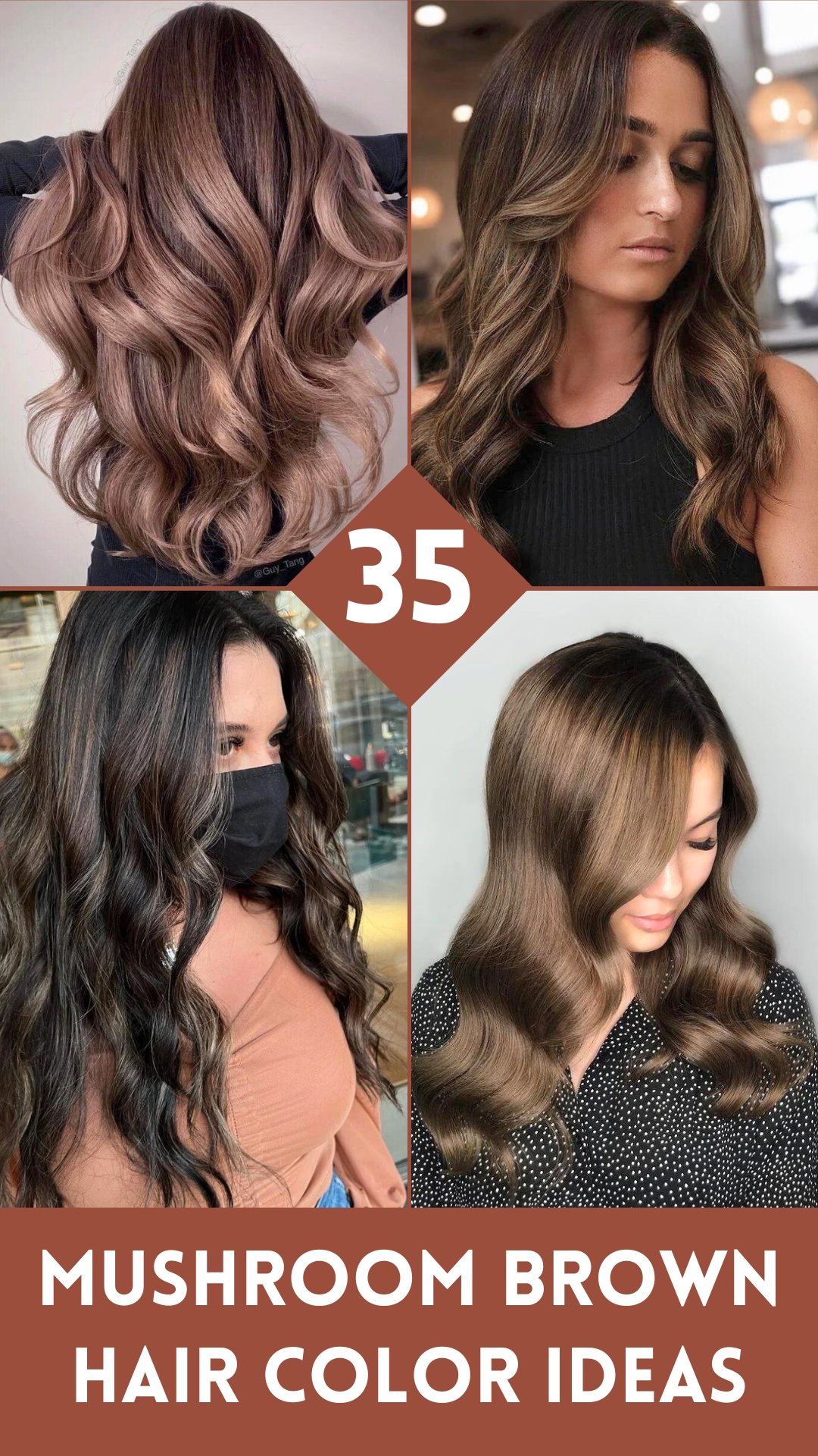 35 Mushroom Brown Hair Color Ideas 2024 ??? Fashion Trend Hacks