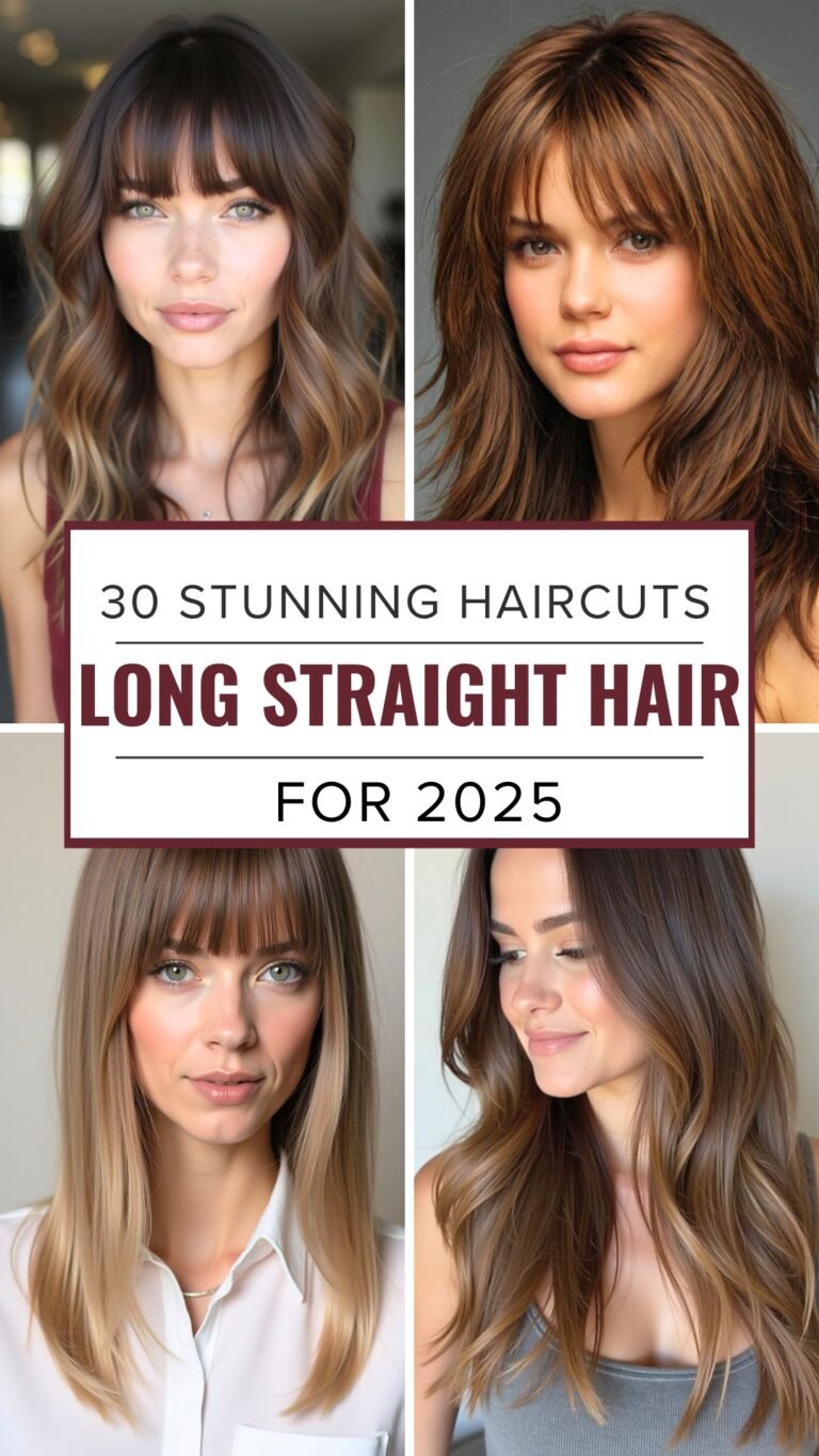 30 Haircuts for Long Hair Straight 2025 – Fashion Trend Hacks